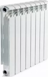 Радиатор RIFAR ALUM 500 8 секции аллюминиевый боковое подключение (RAL50008)