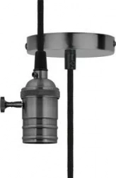 Подвесной светильник UNIEL DLC-V-S24K/E27 TS/1M/BL Pearl Black