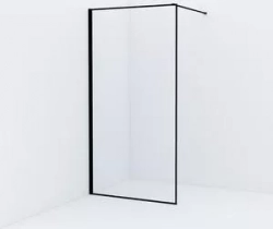 Душевой уголок IDDIS Slide 100x195 стекло прозрачное, профиль черный (SLI8BS1i23)