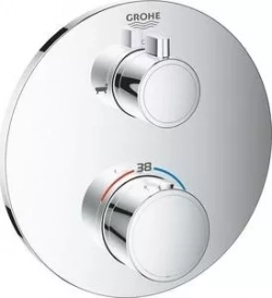 Термостат для ванны Grohe Grohtherm встраиваемый, 35600000, хром (24077000, 35600000)
