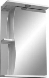 Зеркальный шкаф Stella Polar Верея 50 с подсветкой, правый, белый (SP-00000032)