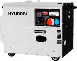 Генератор HYUNDAI дизельный DHY6000SE-3