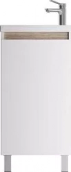 Тумба с раковиной Am.Pm с X-Joy 45 напольная, белый глянец (M85AFSX0451WG, M85AWCC0452WG)