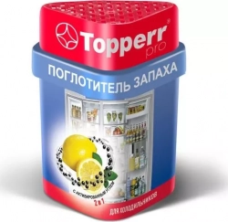 Аксессуар для холодильников TOPPERR 3116 Поглотитель запаха холодильника (лимон/уголь)