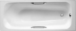 Чугунная ванна JACOB DELAFON MELANIE 170x70см белая, с противоскользящим покрытием (E2925-00)