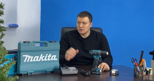 Видео обзор Дрели аккумуляторной MAKITA DF 333 DWAE